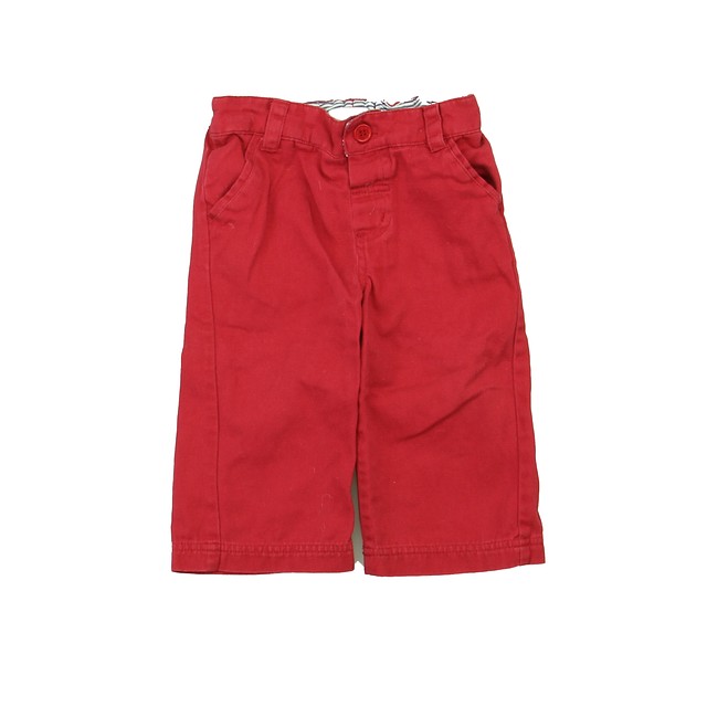 JoJo Maman Bebe Red Pants 6-12 Months 