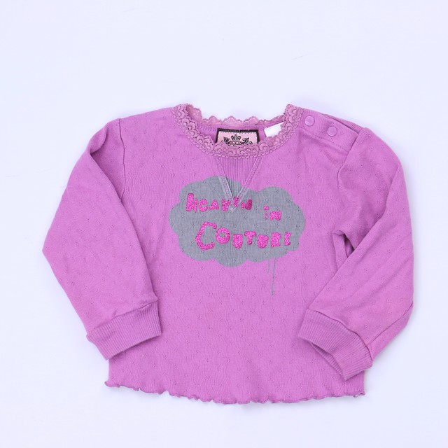 Juicy Couture Purple Long Sleeve T-Shirt 12 Months 