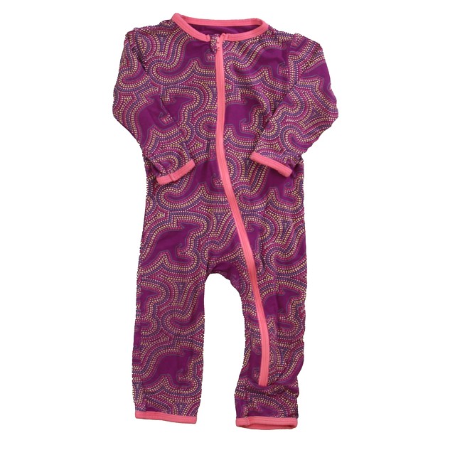 Kickee Pants Purple | Pink Long Sleeve Outfit 3-6 Months 