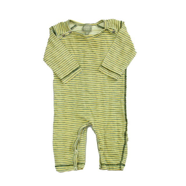 Kids Case Yellow | Blue | S ripes Long Sleeve Outfit 1 Month 