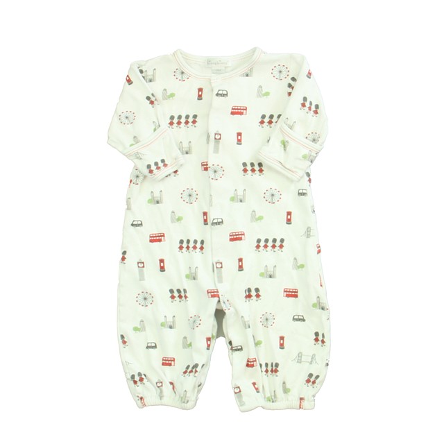 Kissy Kissy White | Red "London" Long Sleeve Outfit *0-6 Months 