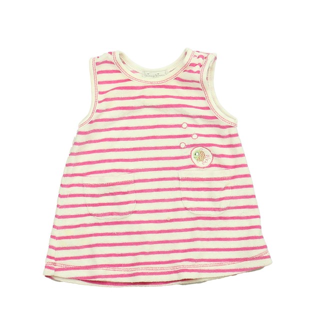 Kissy Kissy Pink | White | Stripes Cover-up 3-6 Months 