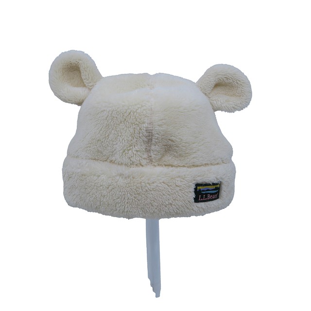 L.L.Bean Ivory Winter Hat 6-12 Months 