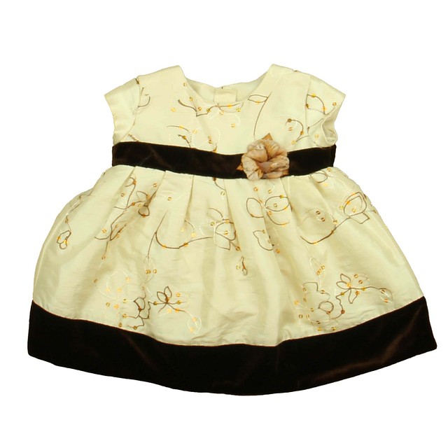 La Princess Ivory | Brown Special Occasion Dress 12 Months 