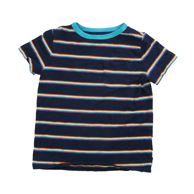 Lands' End Navy Stripe T-Shirt 8 Years 