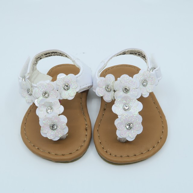 Laura Ashley White Sandals 1 Infant 
