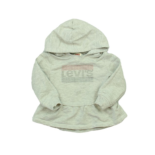 Levi's Gray Hoodie 12 Months 