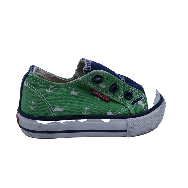 Levi's Green | Blue | White Sneakers 4 Infant 