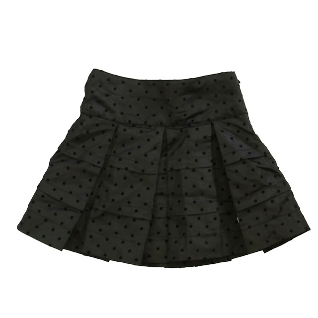 Lili Gaufrette Black Skirt 3T 