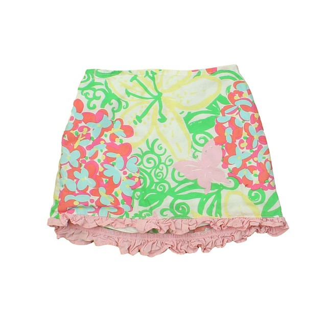 Lilly Pulitzer White | Pink | Green | Yellow Skirt 2-3T 