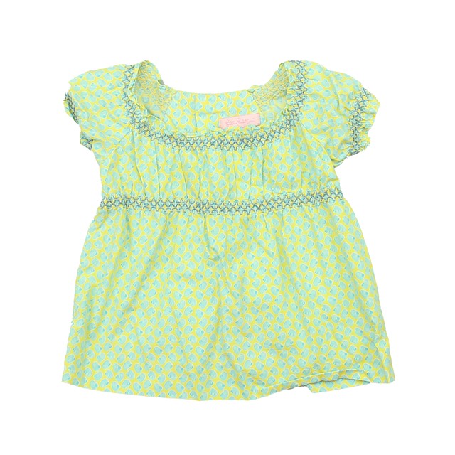 Lilly Pulitzer Yellow | Blue Blouse 2T 