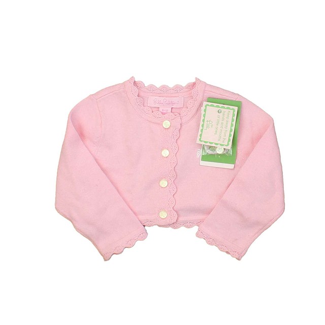 Lilly Pulitzer Pink Cardigan 6-12 Months 