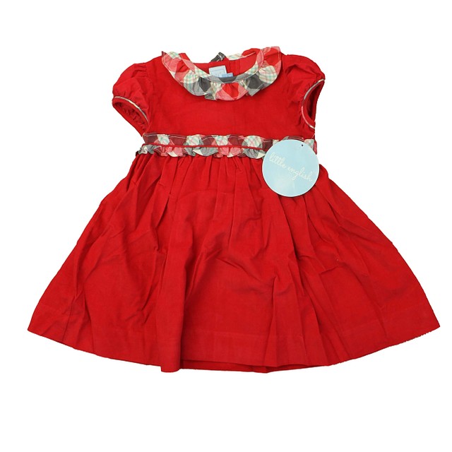 Little English Red Dress 3T 