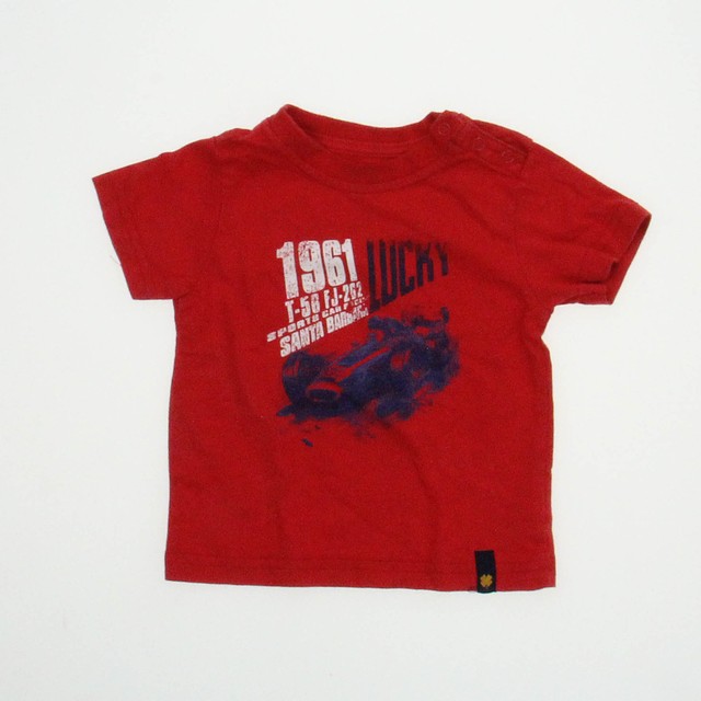Lucky Brand Red T-Shirt 12 Months 