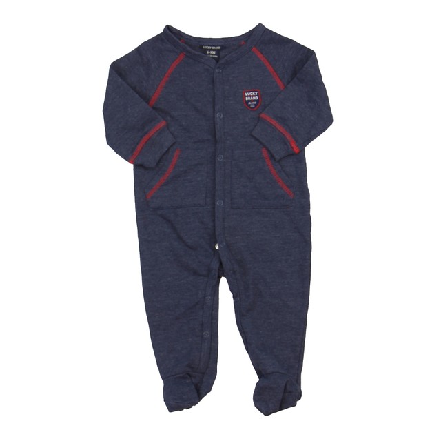 Lucky Brand Blue Long Sleeve Outfit 6-9 Months 
