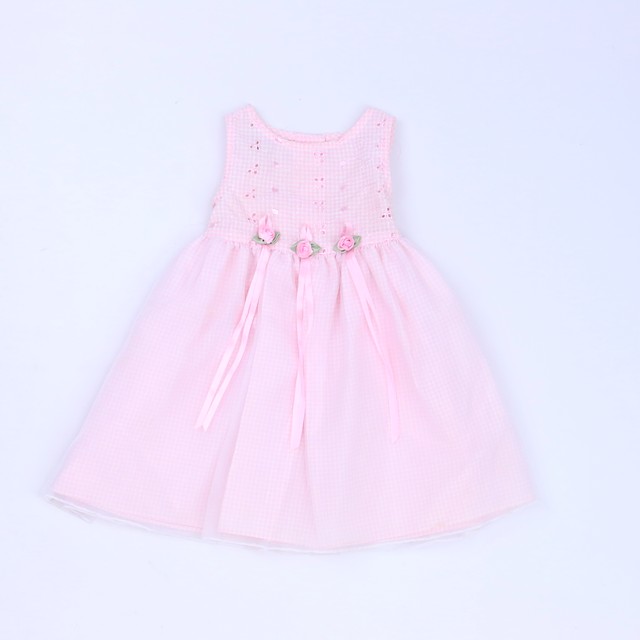 Marmellata White | Pink Special Occasion Dress 12 Months 