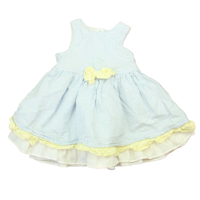 Marmellata Blue | White | Yellow Dress 18 Months 