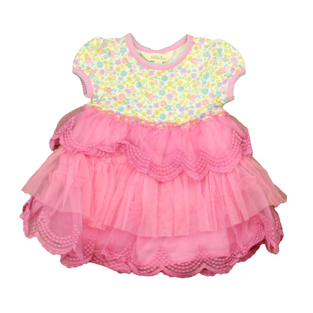 Matilda Jane Pink Floral Dress 12 Months 