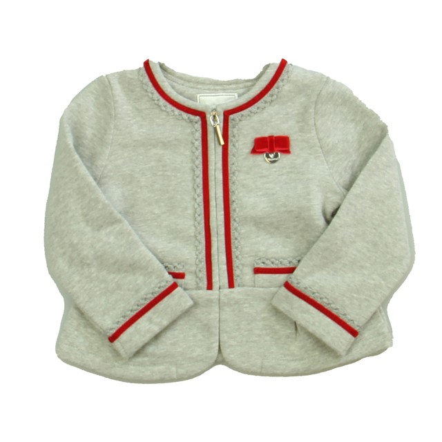 Mayoral Gray | Red Jacket 12 Months 