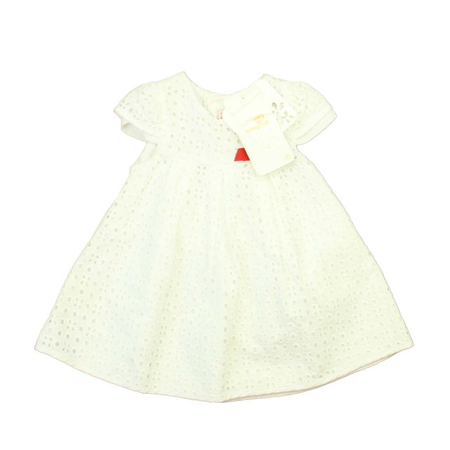 Mayoral White | Red Dress 2-4 Months 