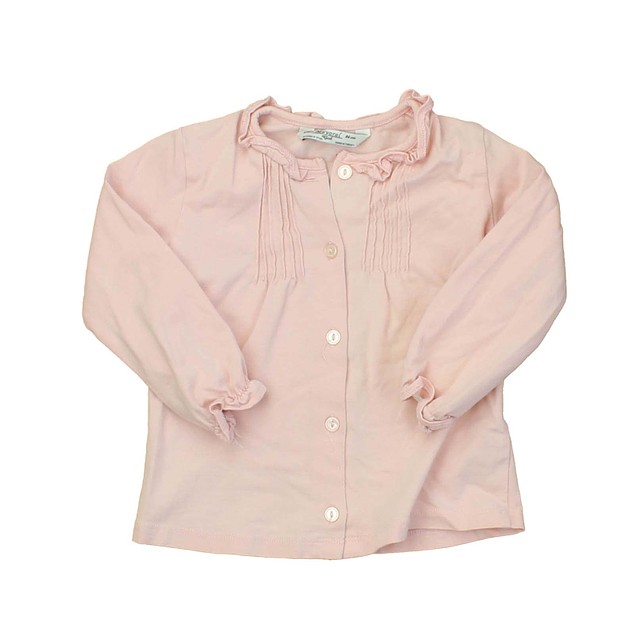 Mayoral Pink Long Sleeve Shirt 24 Months 