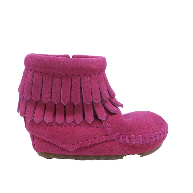 Minnetonka Pink Boots 1 Infant 