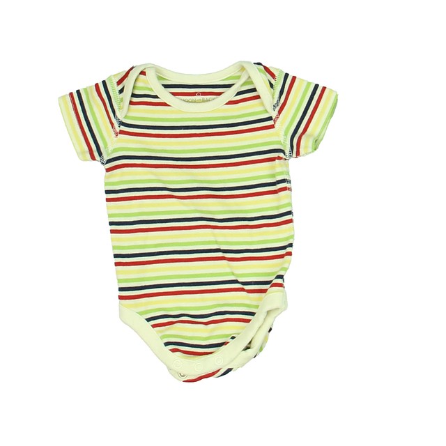 Moon And Back Red | Blue | Yellow Striped Onesie 0-3 Months 