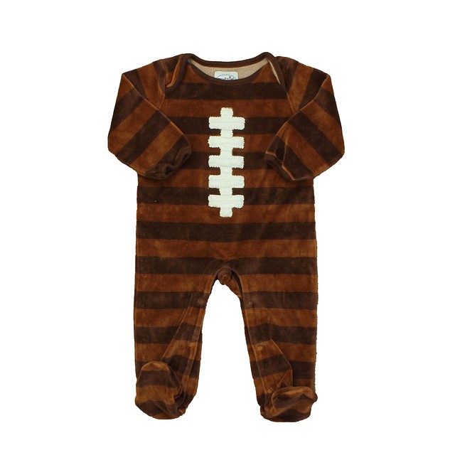 Mudpie Brown | Stripes Long Sleeve Outfit 0-6 Months 