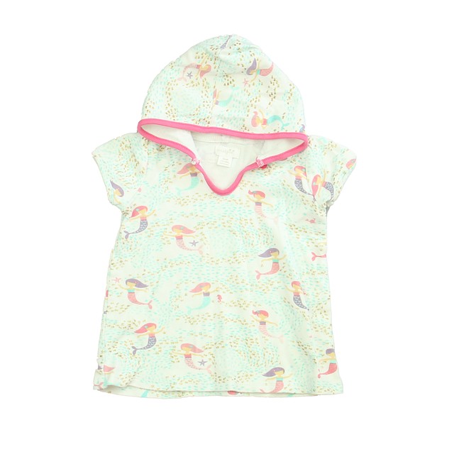 Mudpie White | Pink Mermaid Cover-up 12-18 Months 