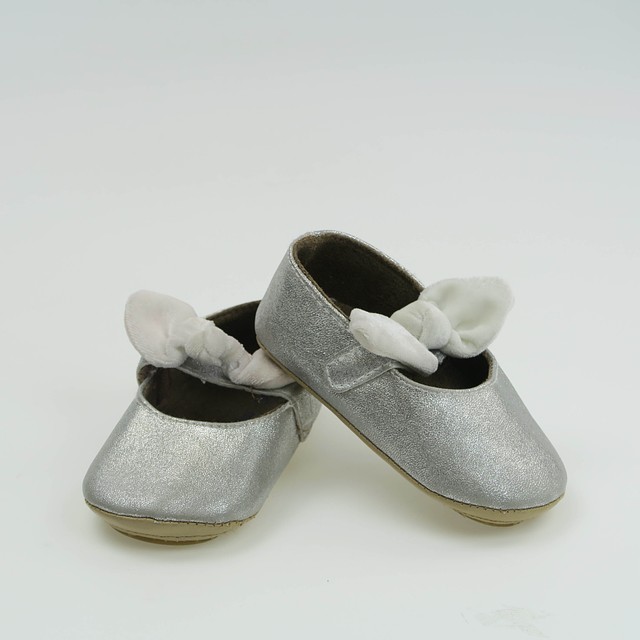 Myggpp Silver Shoes 5 Toddler 