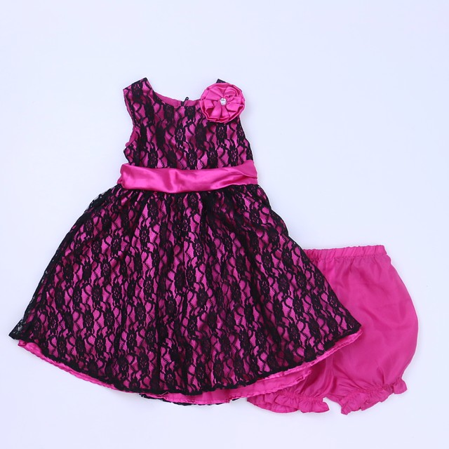 Nanette 2-pieces Black | Pink Special Occasion Dress 24 Months 