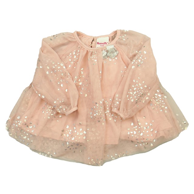 Nannette Kids Pink Dress 18 Months 