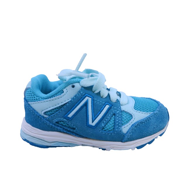 New Balance Turquoise Sneakers 5 Toddler 