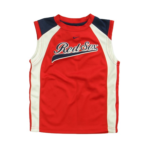 Nike Red | White | Black "Red Sox" Sports Jersey 4T 