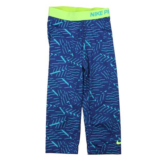 Nike Blue | Green Athletic Pants 6-7 Years 