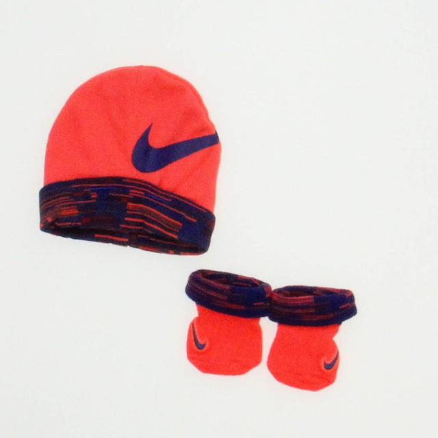 Nike 3-pieces Orange | Blue Accessory New Born 