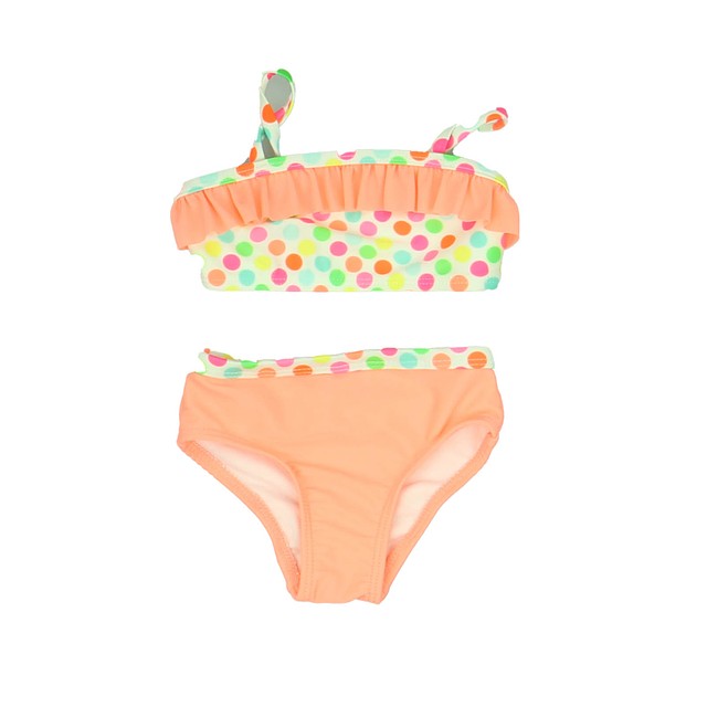 OP Orange | Multi | Polka Dots 2-piece Swimsuit 6-9 Months 