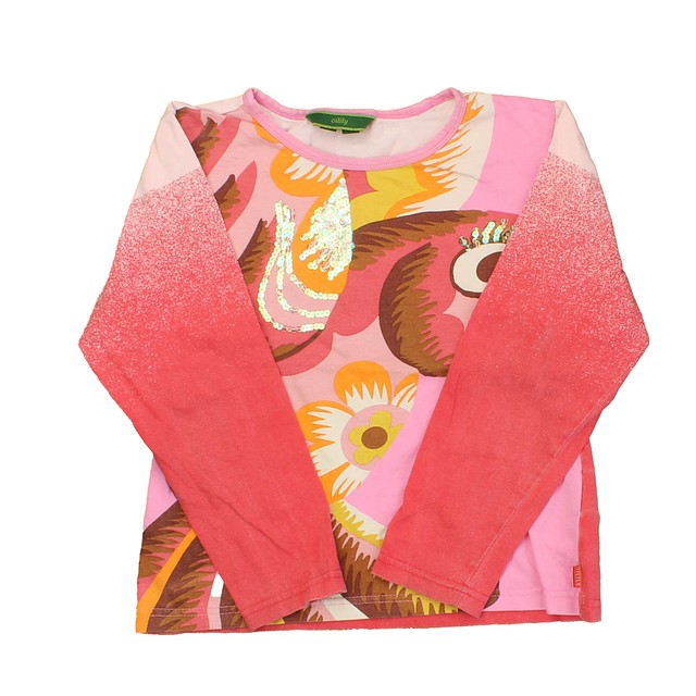 Oilily PPink | Brown | Sequins Long Sleeve T-Shirt 6-7 Years 