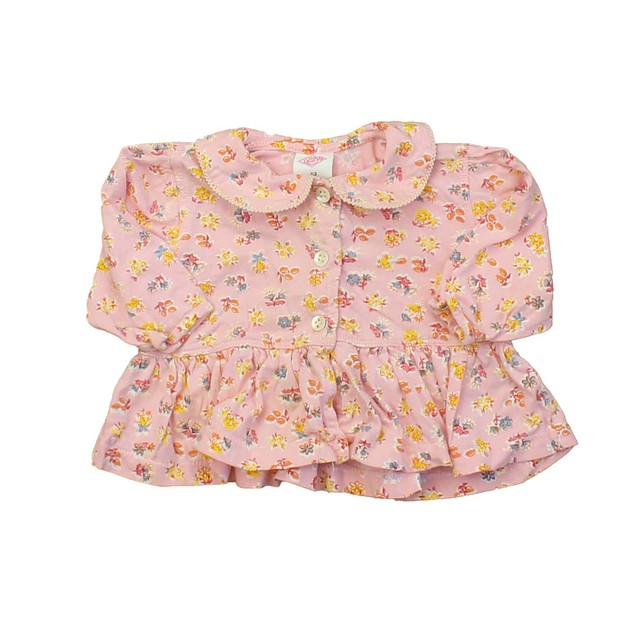 Oilily Pink | Multi Long Sleeve Shirt 6 Months 