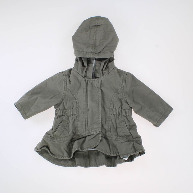 Old Navy Green Jacket 0-3 Months 