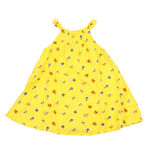 Old Navy Yellow Floral Dress 12-18 Months 