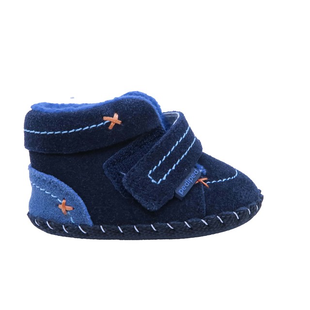 Pediped Blue Shoes 0-6 Months 
