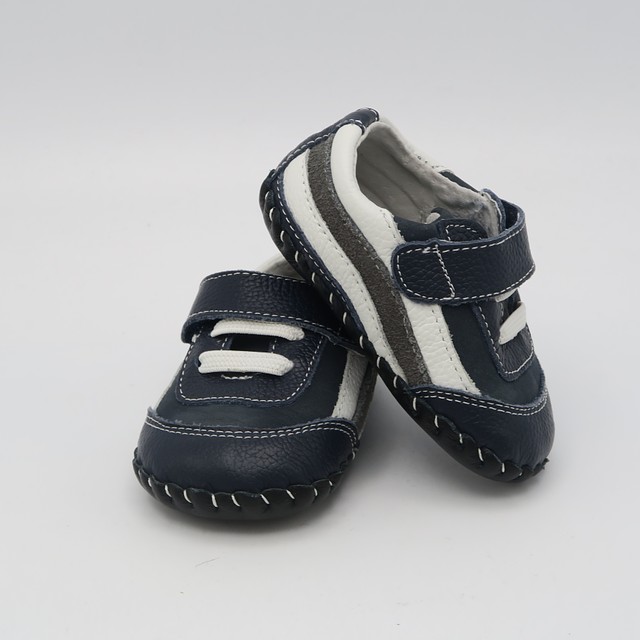 Pediped Navy | White Shoes 0-6 Months 