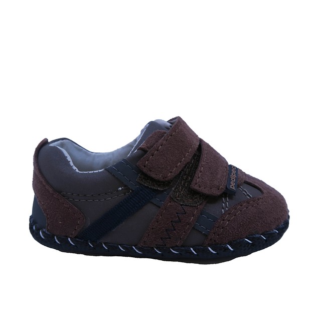 Pediped Brown Shoes 6-12 Months 