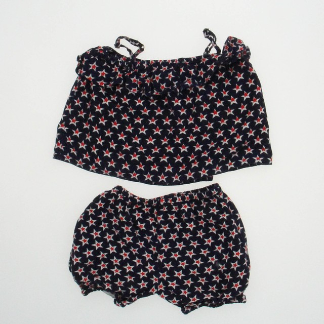 Peek 2-pieces Navy | Red Stars Apparel Sets 12-18 Months 
