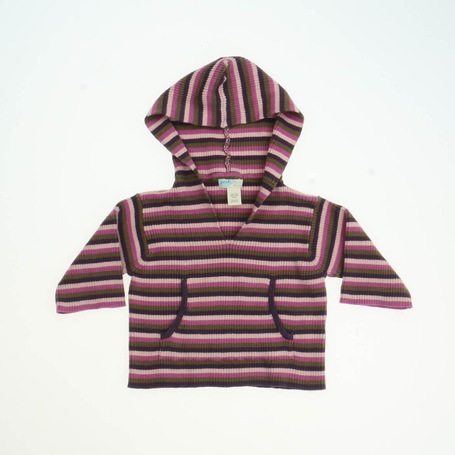 Peek Pink | Purple | Striped Sweater 3-6M 