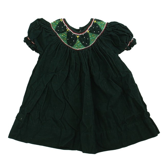Petit Ami Green Dress *12 Months 