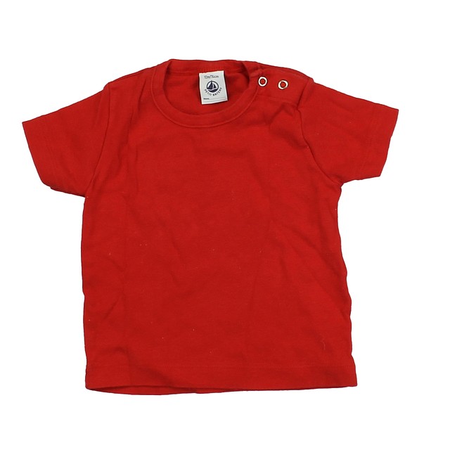 Petit Bateau Red T-Shirt 12 Months 