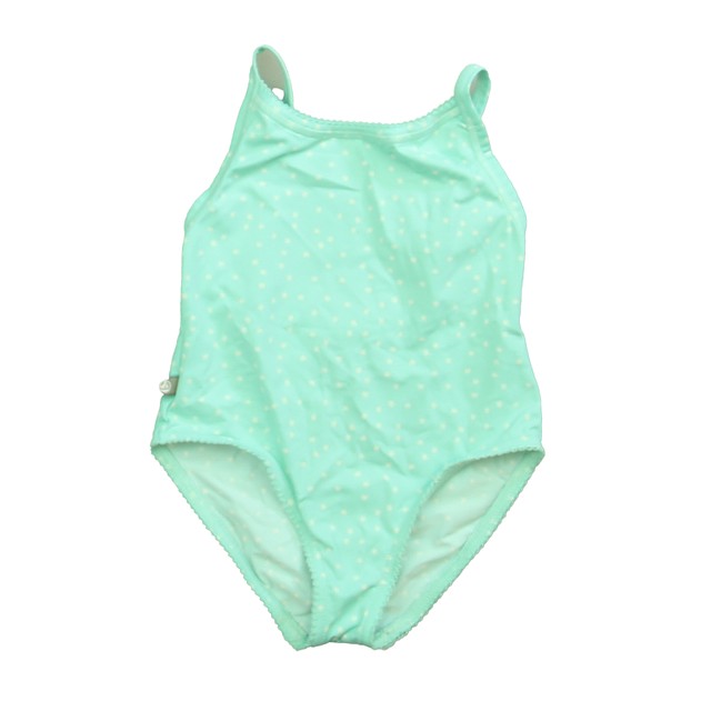Petit Bateau Aqua | White | Stars 1-piece Swimsuit 2T 