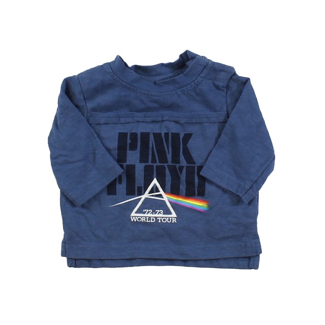 Pink Floyd Blue Long Sleeve T-Shirt New Born 
